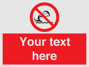 Custom No kite surfing